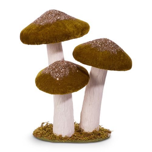 9.5&quot;  MUSHROOM CLUSTER