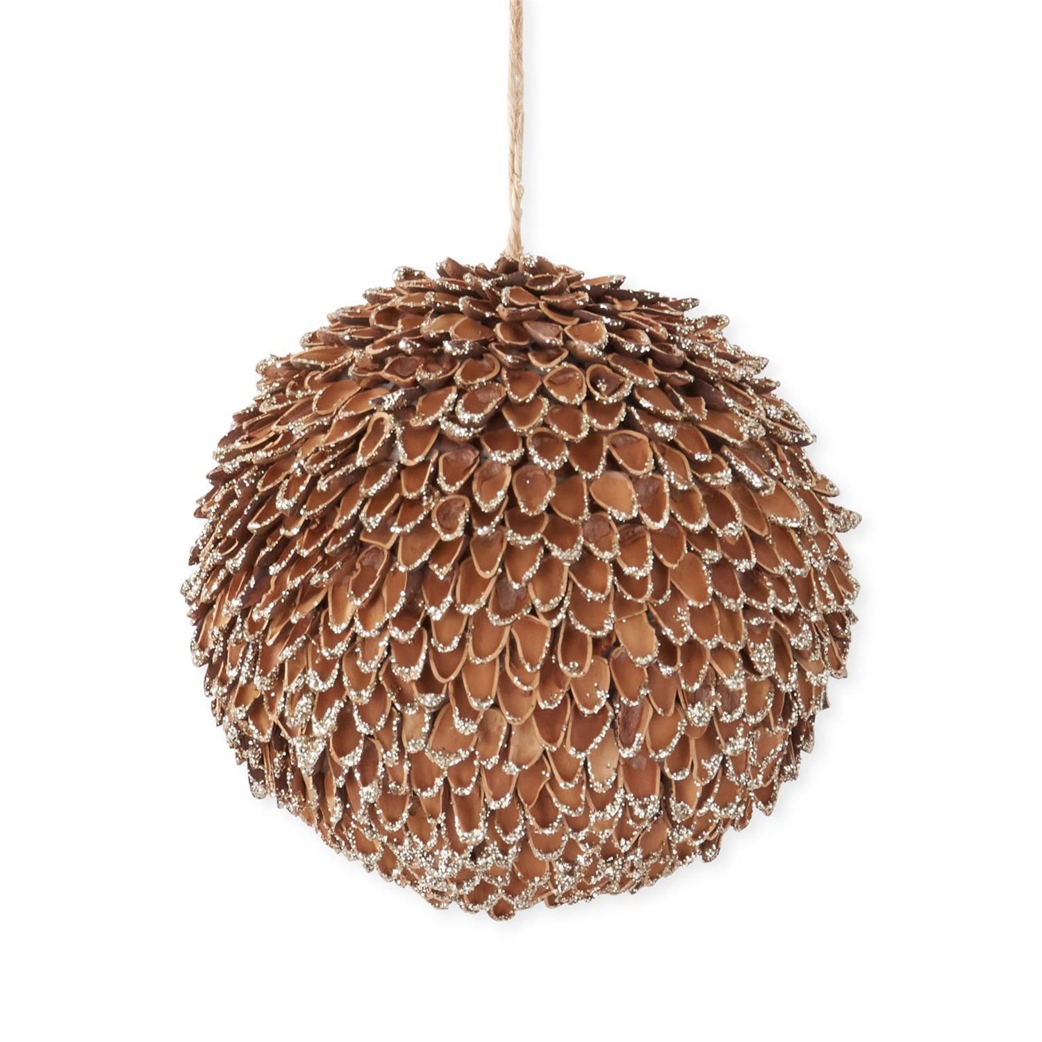 6 Inch Pod Ball Round Ornament