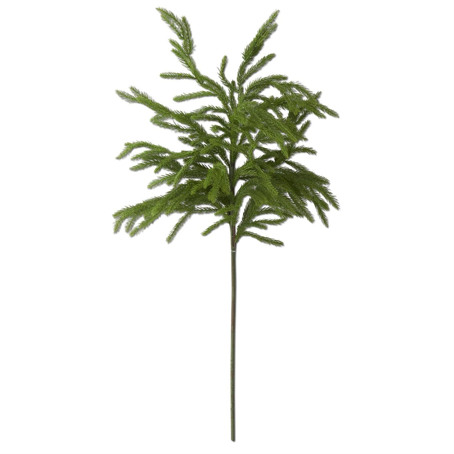 32 Inch Real Touch Norfolk Pine Branch Stem