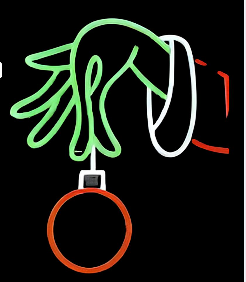 MANO GRINCH LED
