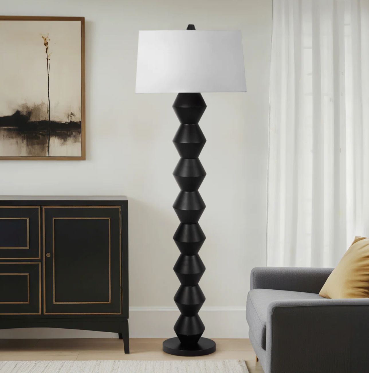 STACKED TOTEM LAMP 69&quot;