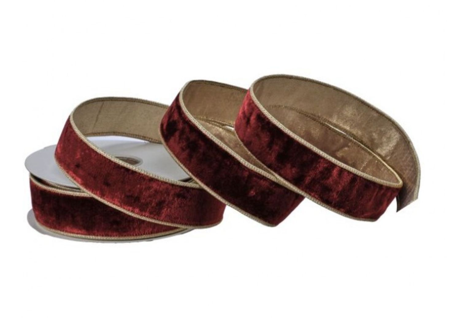 PREMIUM VELVET W/GOLD EDGE (BURGUNDY)