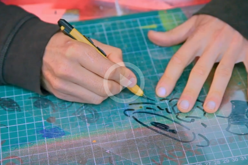 [ONLINE] Stencil Workshop + Materials