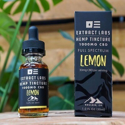 Lemon CBD Tincture