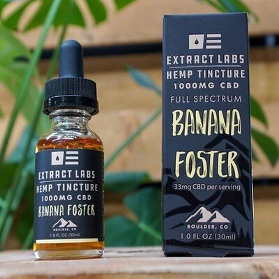 Banana Foster CBD Tincture