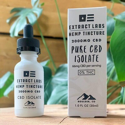 Pure CBD Isolate Tincture