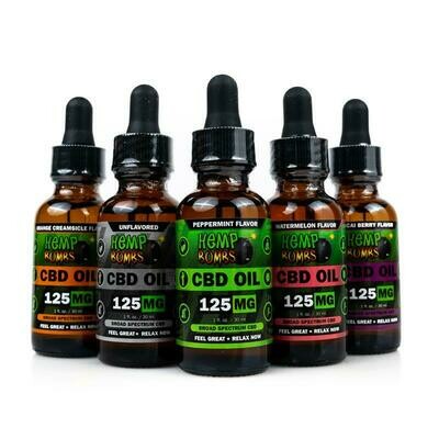 125 MG CBD Tincture