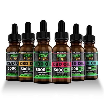 5000 MG CBD Tincture