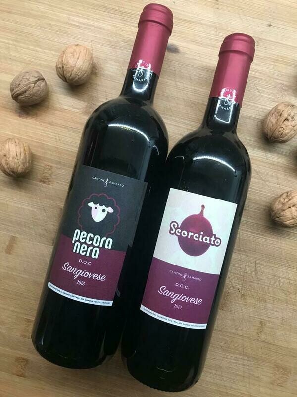BOX 6 ROSSO - Pecora nera e Scorciato DOC BOX 6 ROSSO - Pecora nera e Scorciato DOC