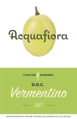 Vermentino Acquafiora DOC 2017 Vermentino Acquafiora DOC 2017