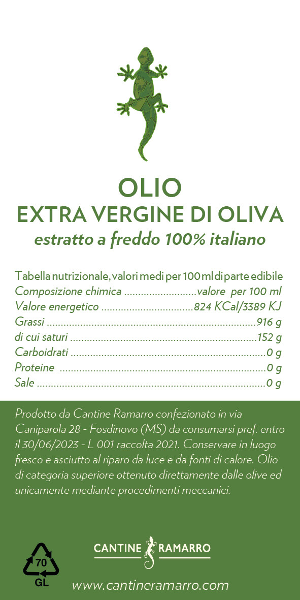 Olio nuovo e vino 2020