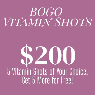 Buy 1 Get 1 Free Vitamin Shots