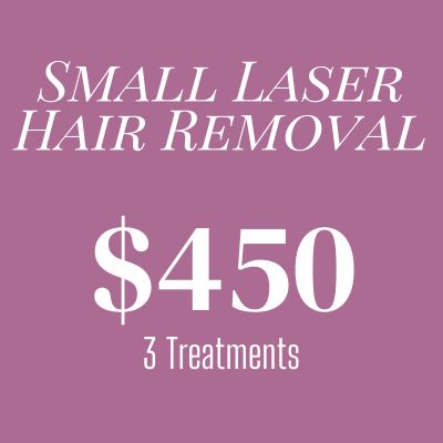 Small Area Laser Hair Removal