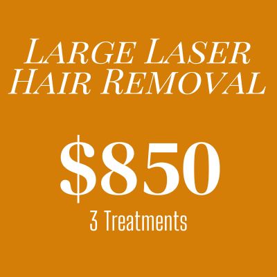 Large Area Laser Hair Removal