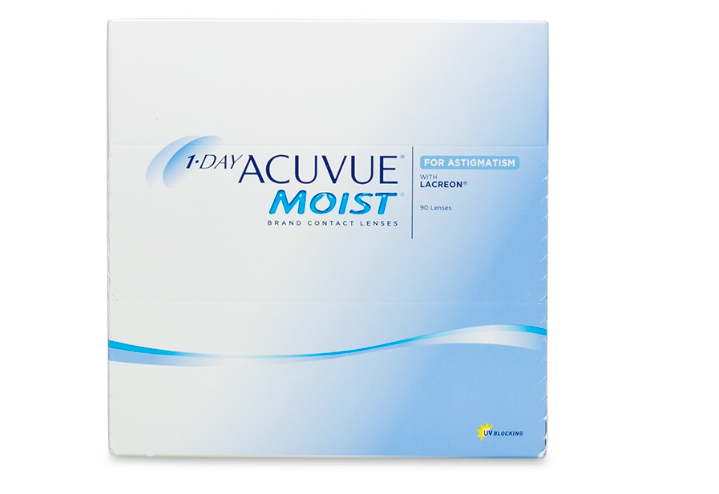 1 Day Acuvue Moist for Astigmatism (90 Pack)