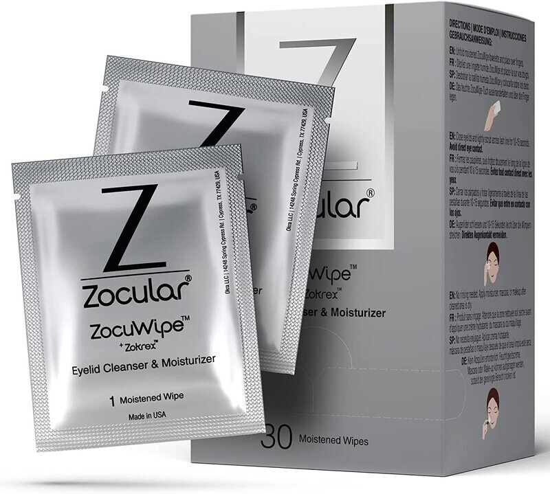 Zocular ZocuWipe (30/box)