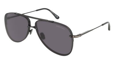 ​Tom Ford Atticus TF 1071 – Gloss Black with Smoke Grey