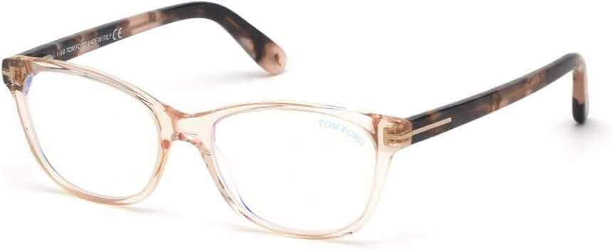 Tom Ford TF 5638 Eyeglasses – Tortoiseshell Acetate with Signature “T” Temples