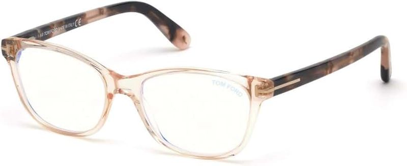 Tom Ford TF 5638 Eyeglasses – Tortoiseshell Acetate with Signature “T” Temples