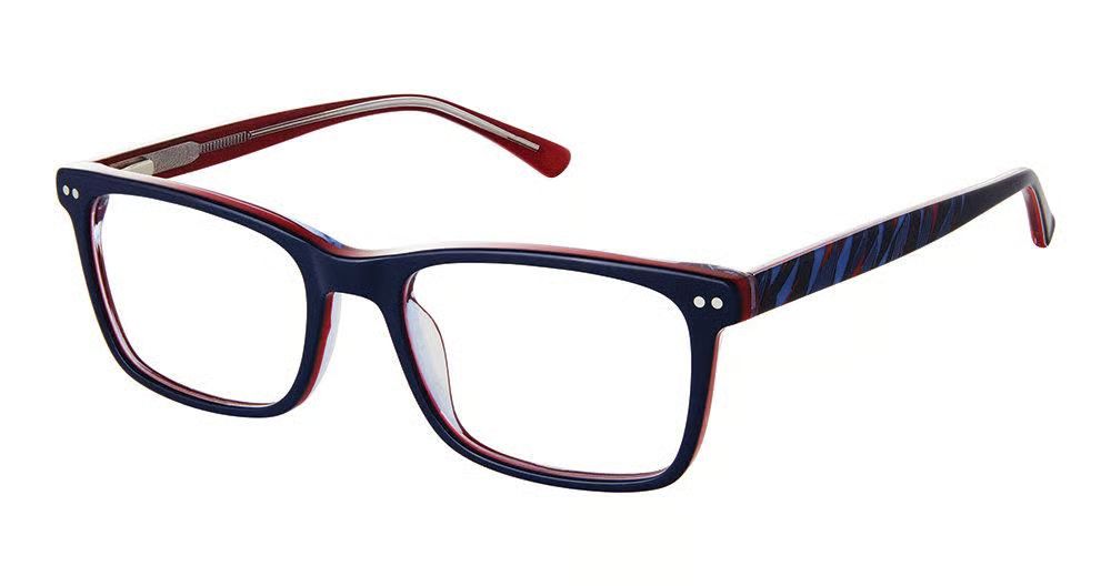 Kids Eyeglasses Westgroupe Superflex SFK 275– Navy and Red TR-90 with Flexible Hinges
