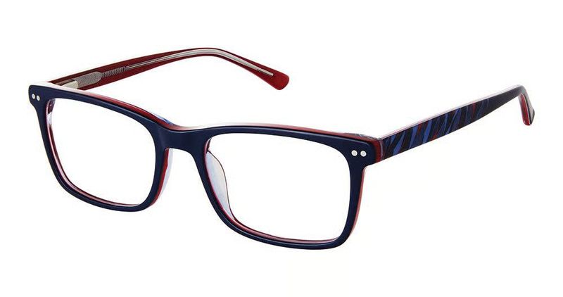 Kids Eyeglasses Westgroupe Superflex SFK 275– Navy and Red TR-90 with Flexible Hinges