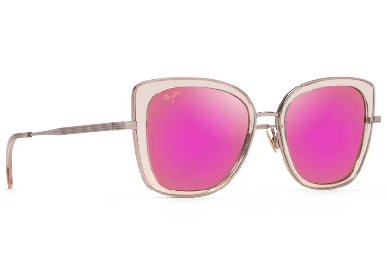 Maui Jim Violet Lake MJ843 – Tortoise Rose Gold Cat-Eye with HCL Bronze Polarized