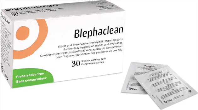 Blephaclean® 30 Eyelid Wipes