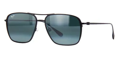 Maui Jim Beaches MJ541-2M – Gloss Black Frame with Dual Mirror Silver