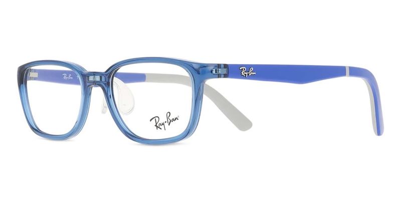 ​Kids Eyeglasses Ray-Ban Juniors RB 1617D 3914 – Transparent Blue