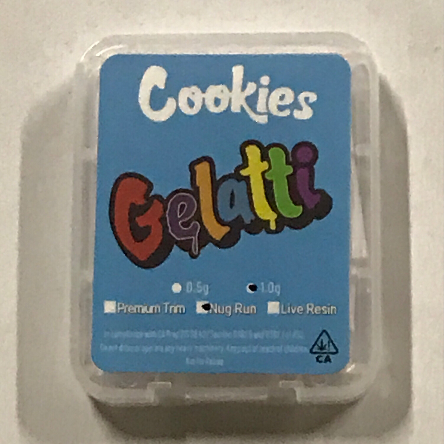 Cookies Gelatti Shatter 1 Gr