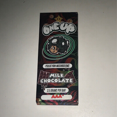 One Up Psilocybin Mushrooms Milk Chocolate Bar One Up Psilocybin Mushrooms Milk Chocolate Bar