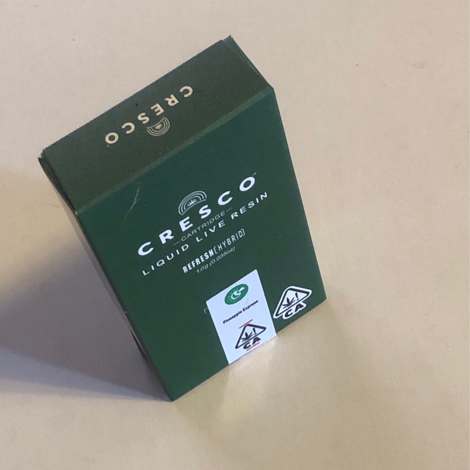 Cresco Liquid Live Resin Cartridge Pineapple Express Hybrid