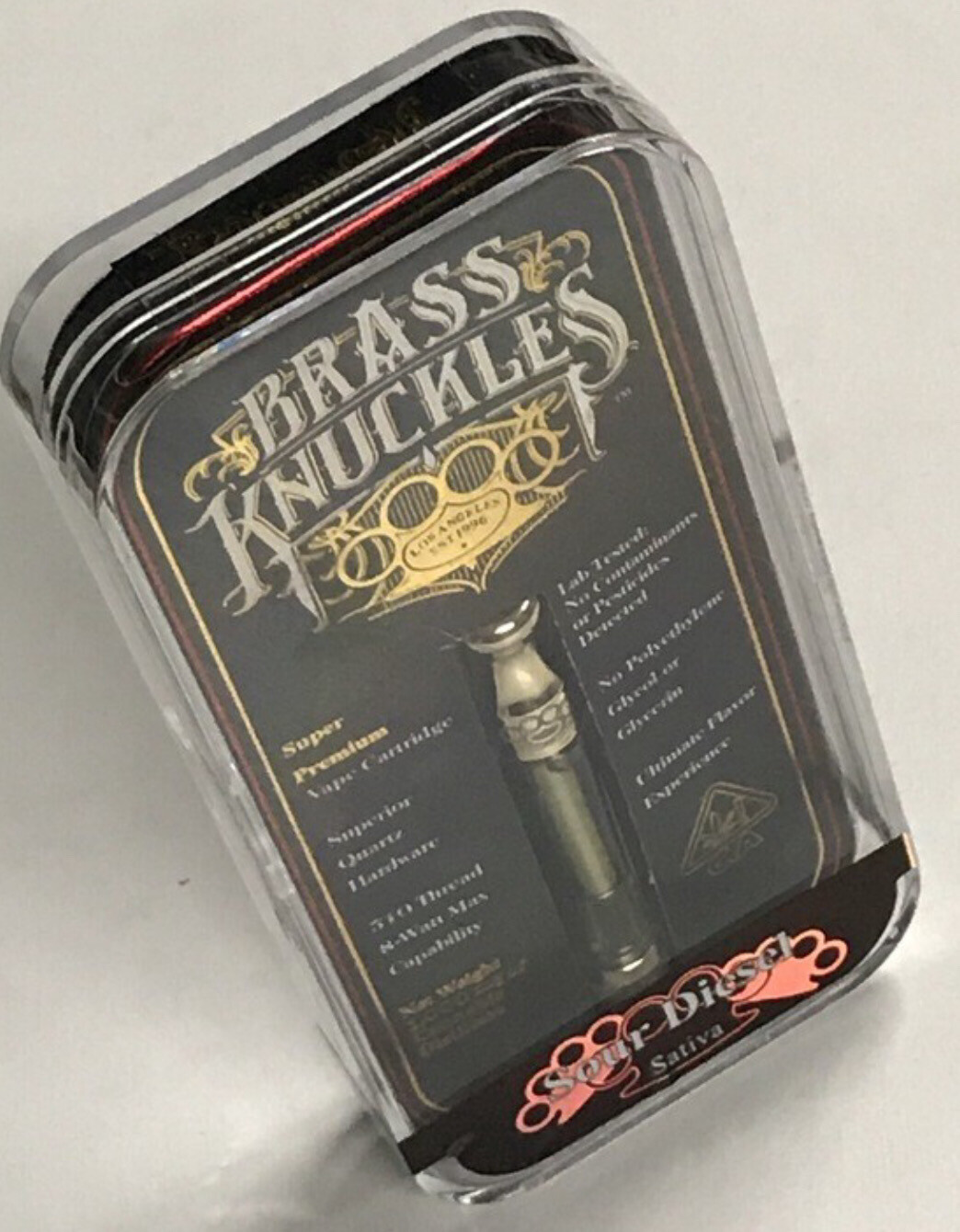 Brass Knuckles Cartridge Sour Diesel Sativa