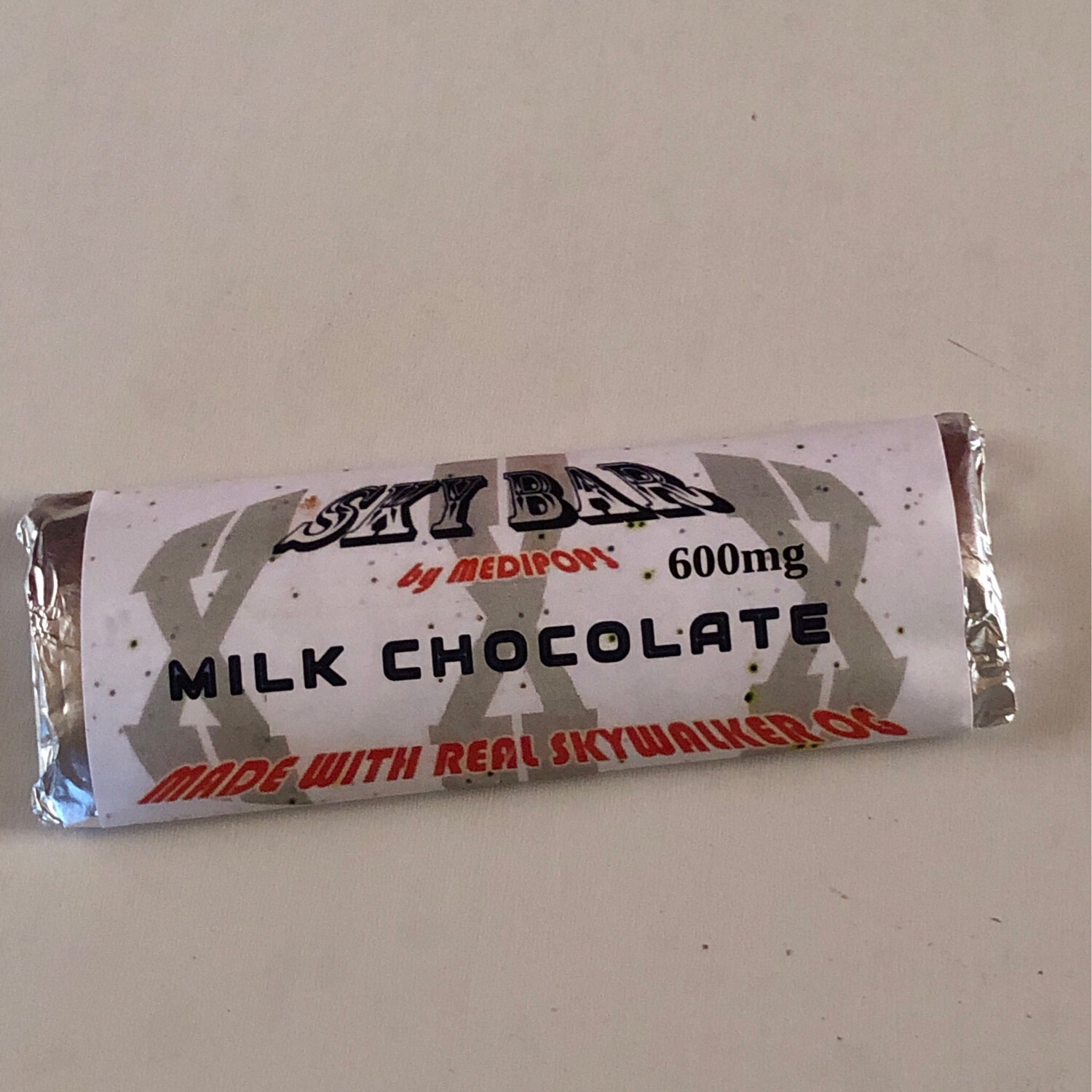 SkyBar Milk Chocolate Bar 600mg THC