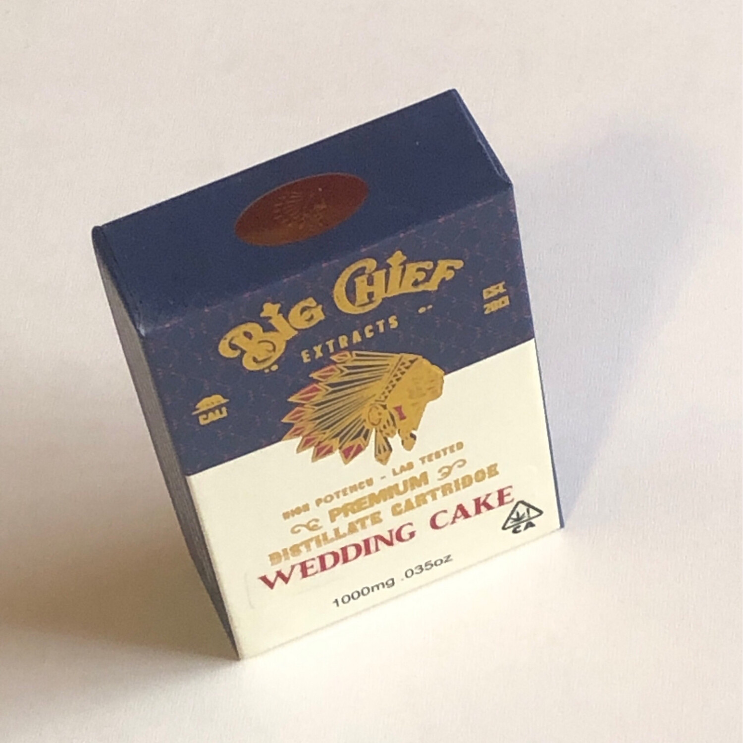 Big Chief Cartridge Wedding Cake