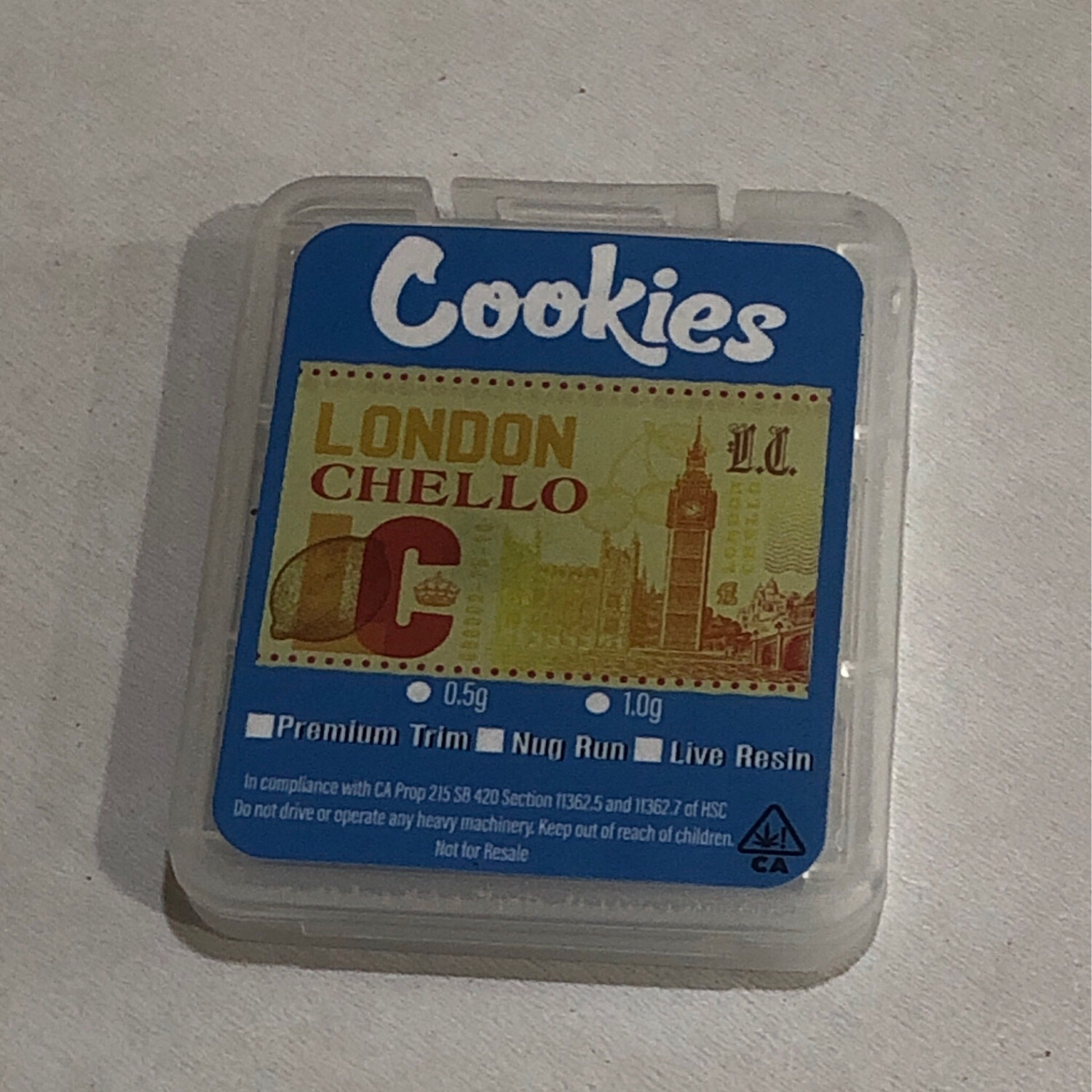 Cookies London Chello Shatter Hybrid 1 Gr