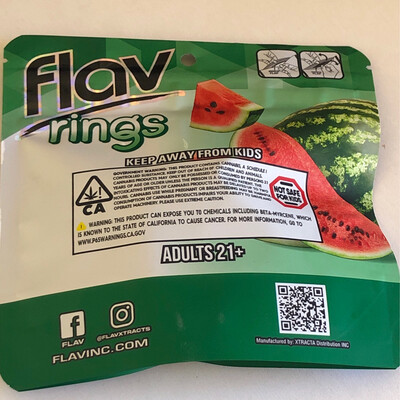 Flav Watermelon Rings 1000mg
