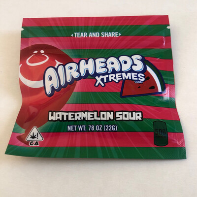 Airheads Xtremes Watermelon Sour 500 Mg