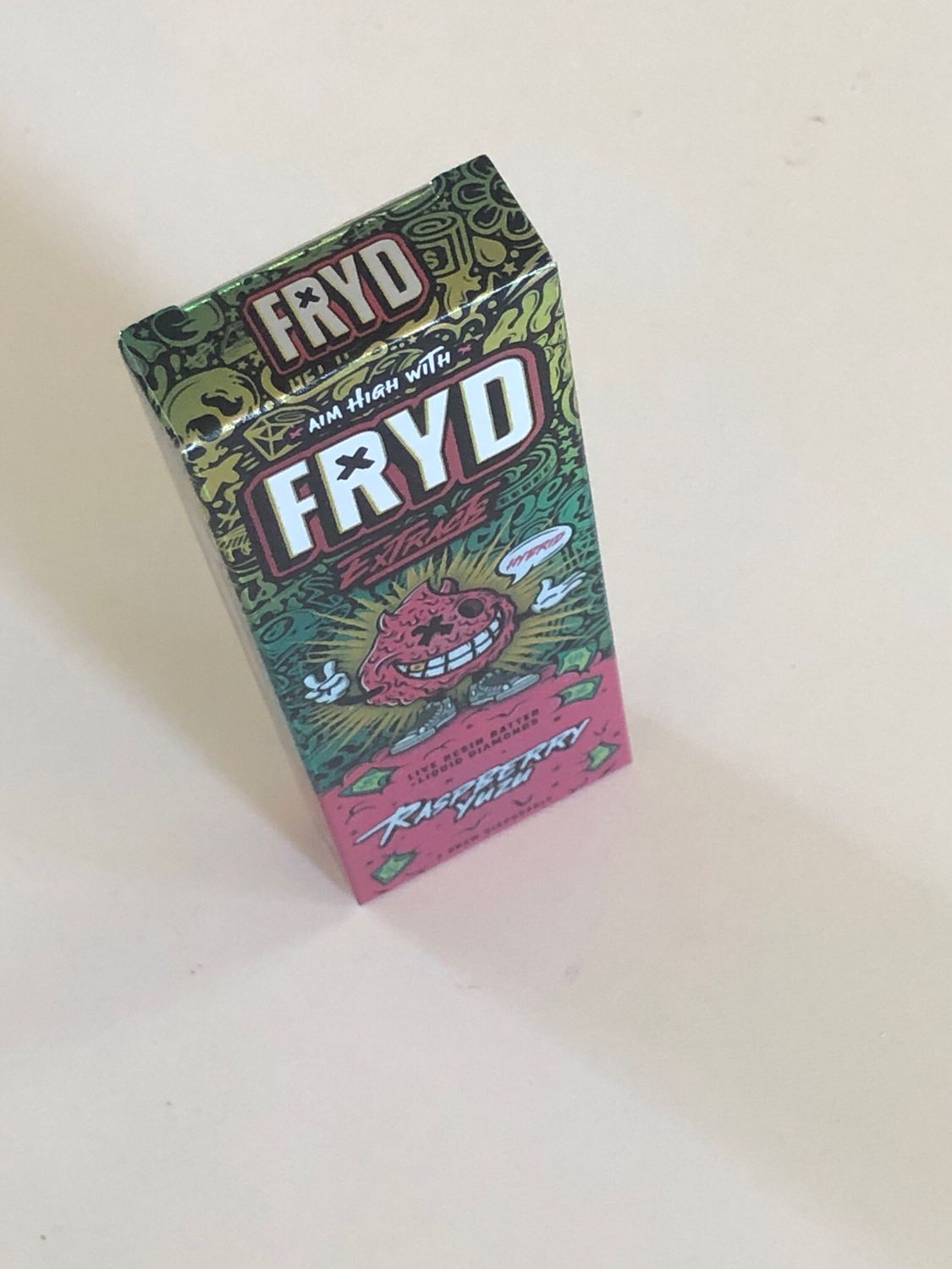 Fryd 2g Rechargeable Disposable Stick Vape Pen Raspberry Yuzu