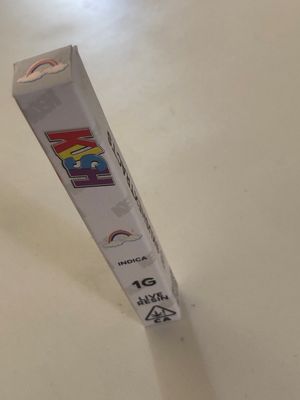 1g Kush Rainbow Beltz Live Resin Rechargeable Disposable Ceramic Cartridge