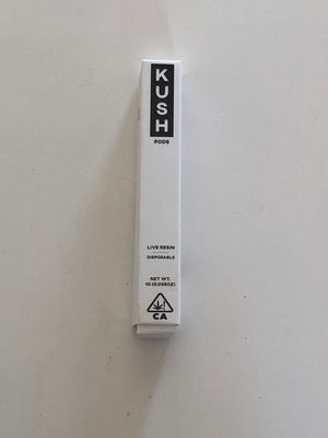 Kush Pod Live Resin 1g Rechargeable Disposable
