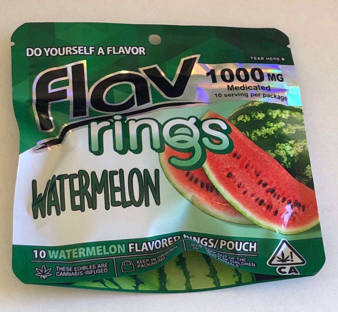 50 bags Flav Edibles Assorted Belts 1000mg @ $9 each.