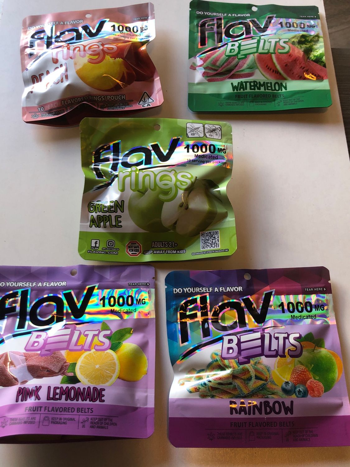 5 Flavs Edibles