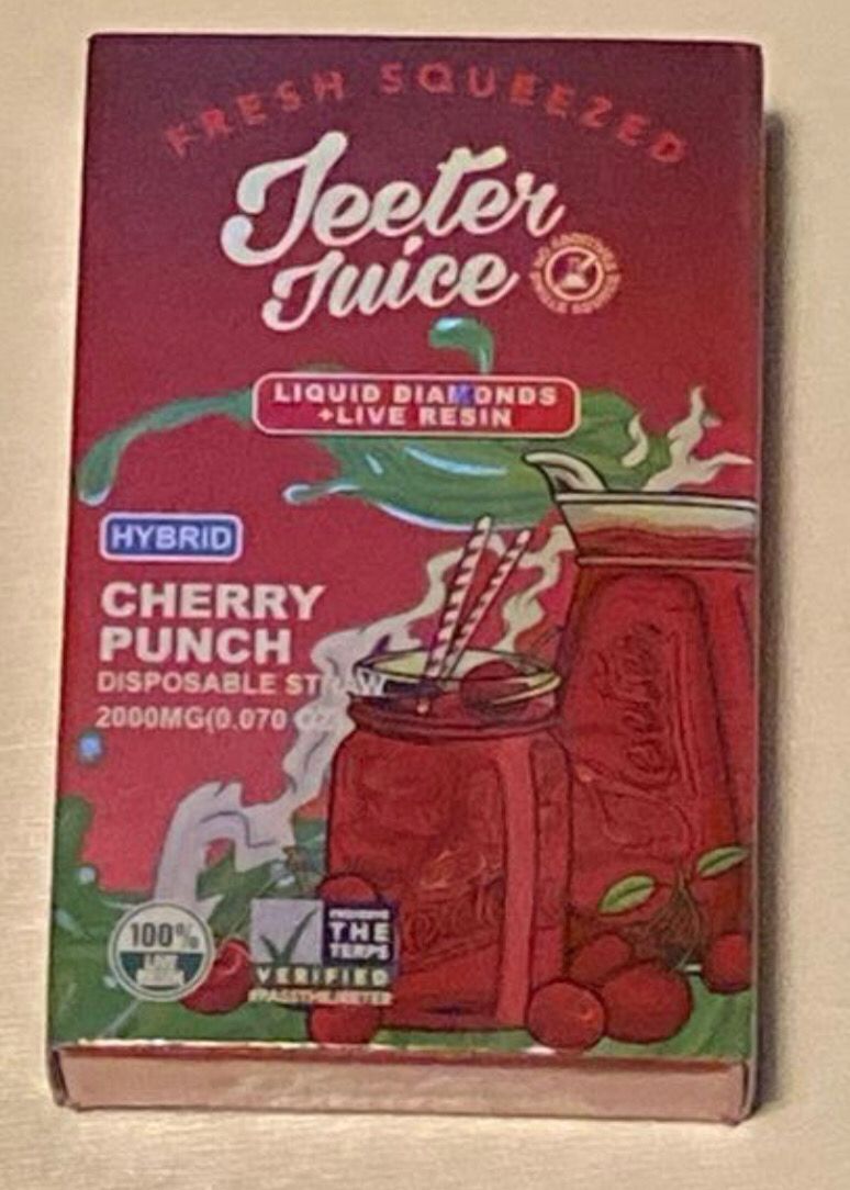 Jeeter Juice Cherry Punch Hybrid 2g Disposable Rechargeable Pod