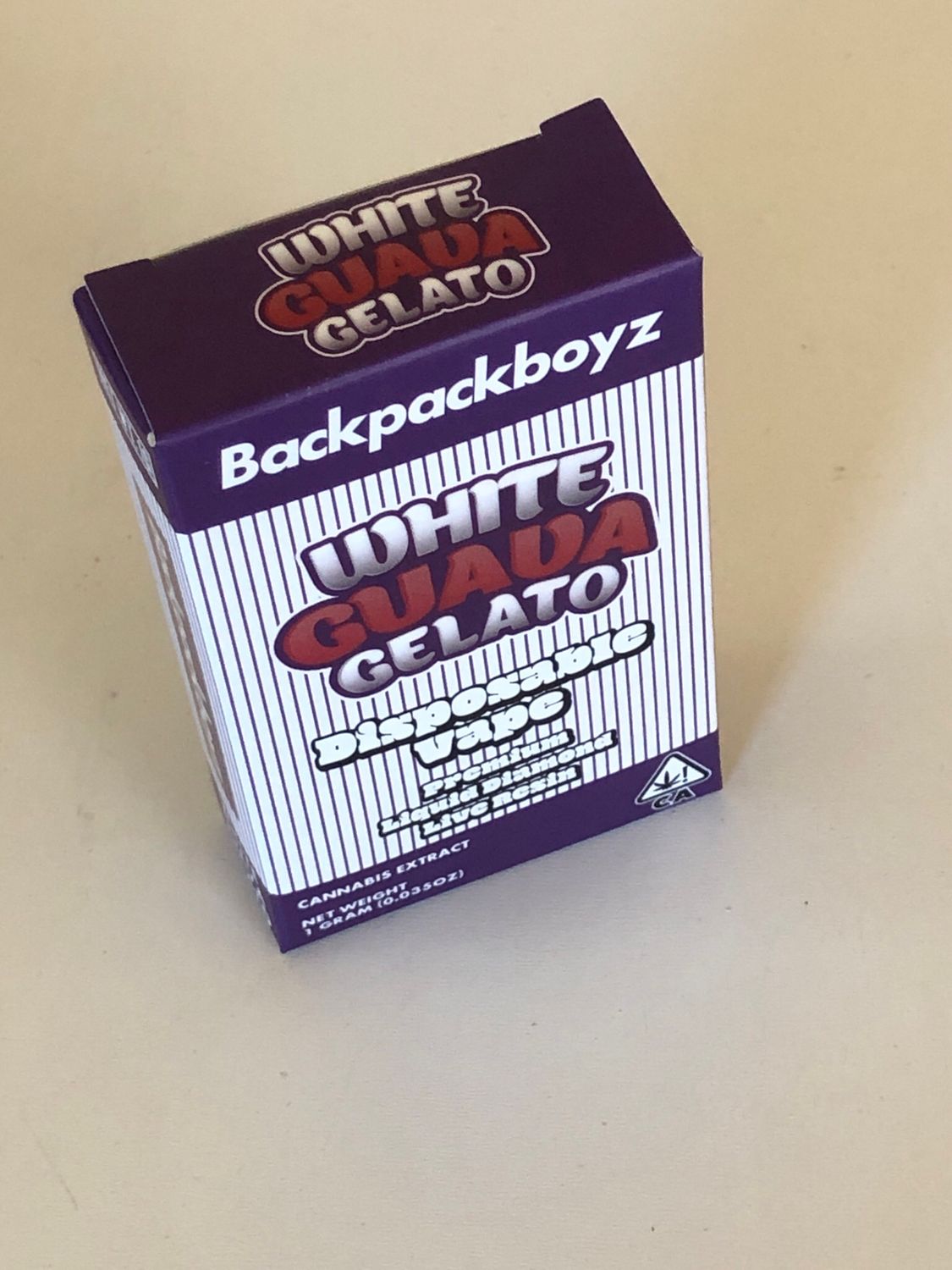 BackPackBoyz We hire Guava Gelato Disposable Rechargeable Pod 1g
