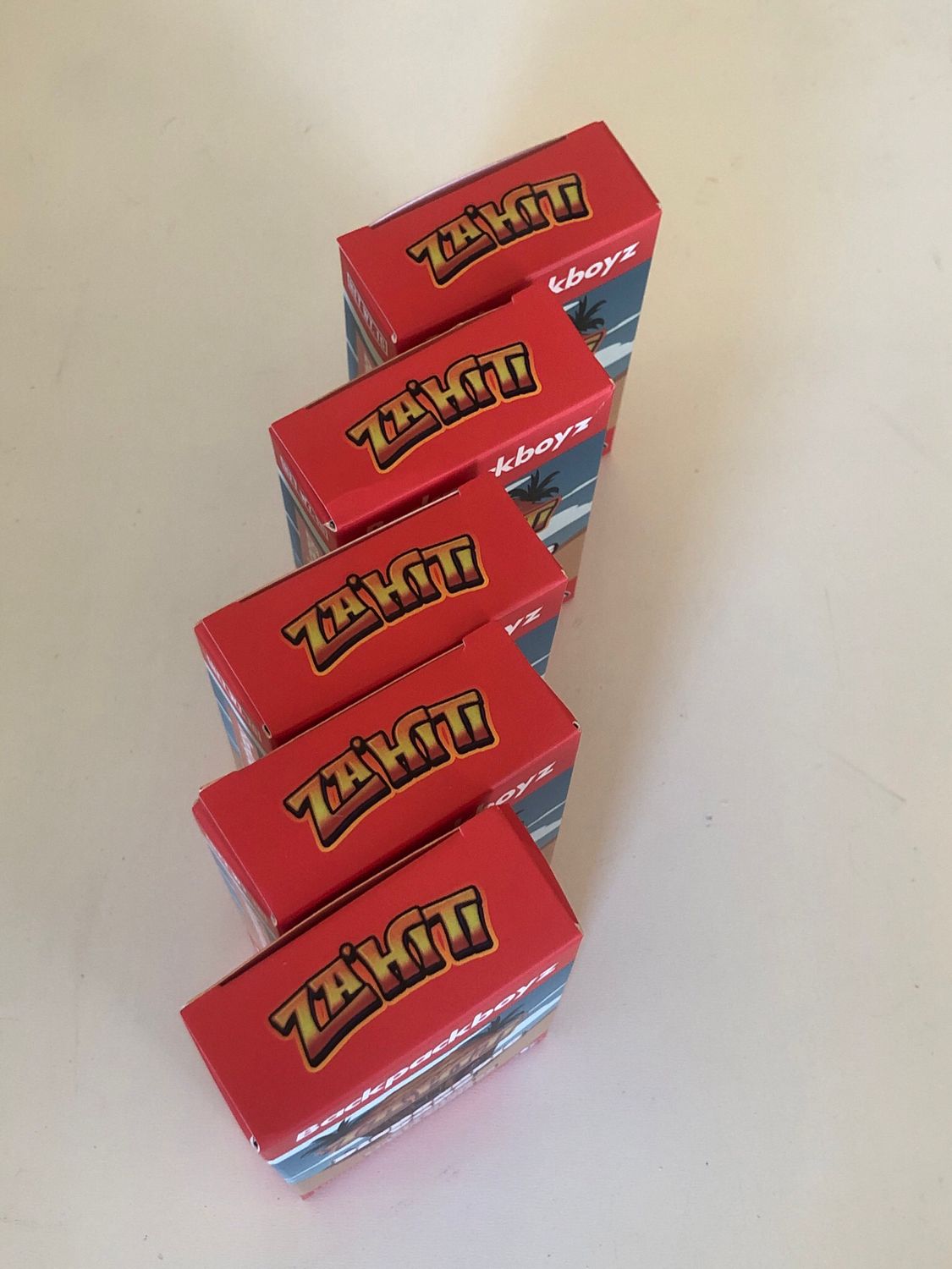 BackPackBoyz ZaHiti Disposable Rechargeable 1g Pod 5pack