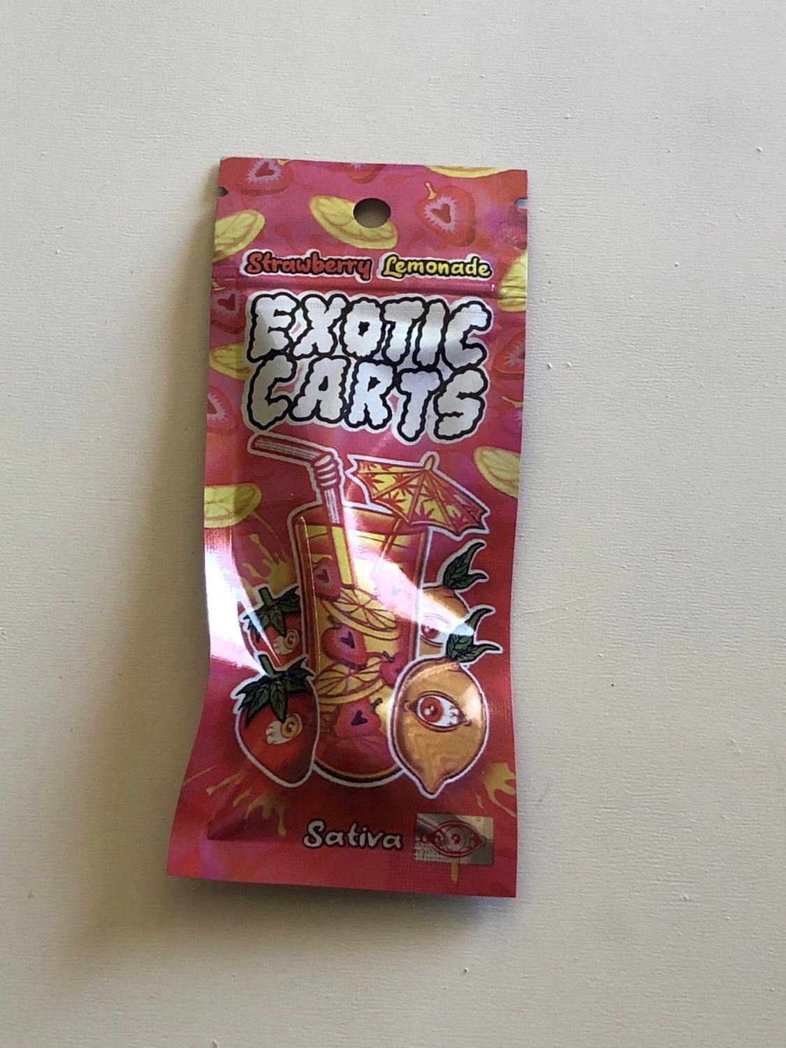 Exotic Carts Strawberry Lemonade Sativa