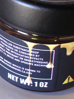 Premium Live Resin Crumble Wax 1oz / 28g