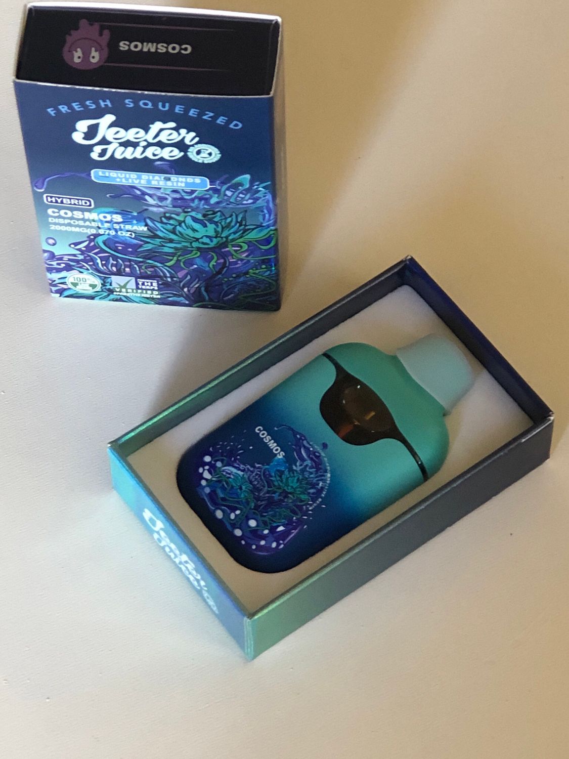 Jeeter Juice Cosmos Hybrid 2g Disposable Rechargeable Pod