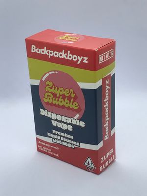 BackPackBoyz Zuper Bubble Disposable Vape Donut Pod 1g